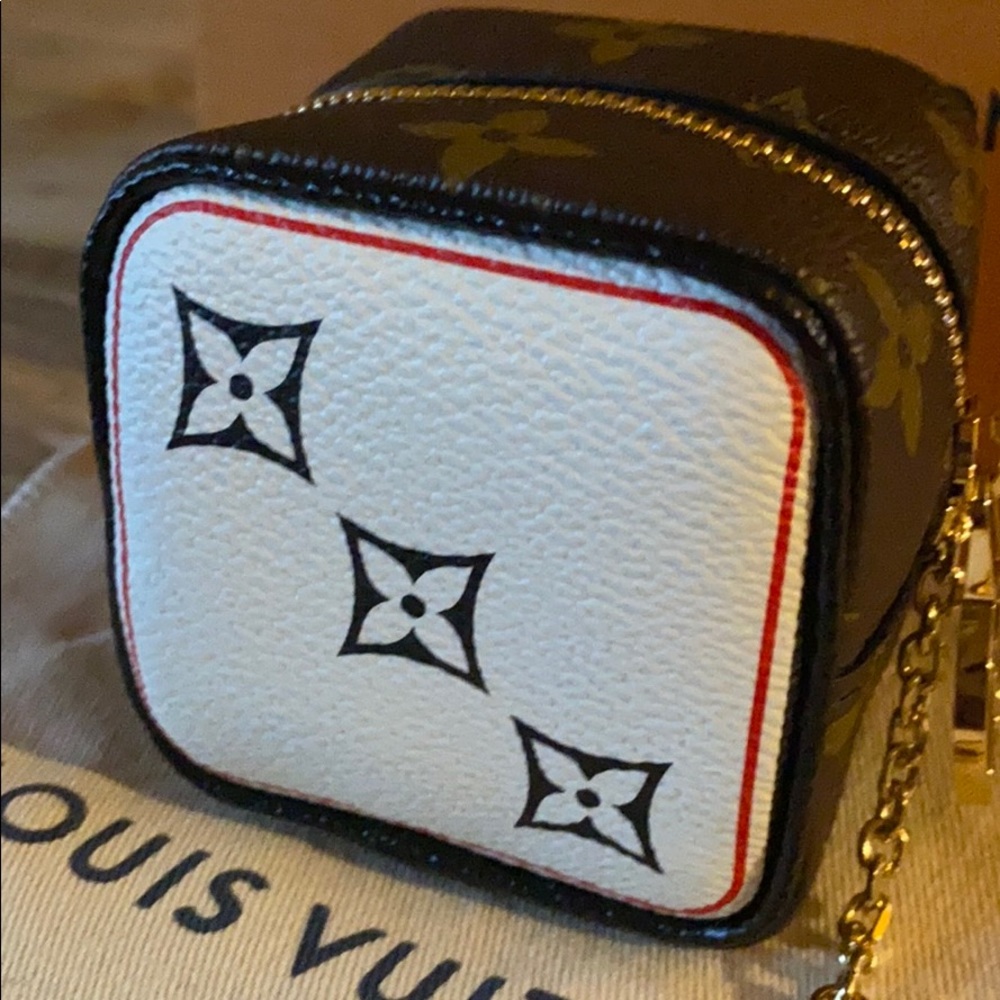 ❤️Louis vuitton mini zipper coin new👍🍄